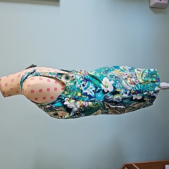 One Piece Tank-Style Swimsuit By T.H.E. SWIMWEAR - Picture 3 of 11